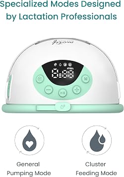 Motif Medical Aura Glow Hands-Free Hospital Grade Breast Pump w/Nighlight