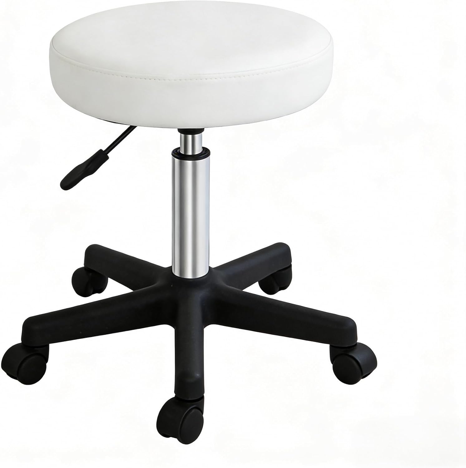 ZENY Adjustable Swivel Stool Chair Hydraulic Rolling Stool for Beauty Salon Massage Spa Medical Tattoo Drafting, Black