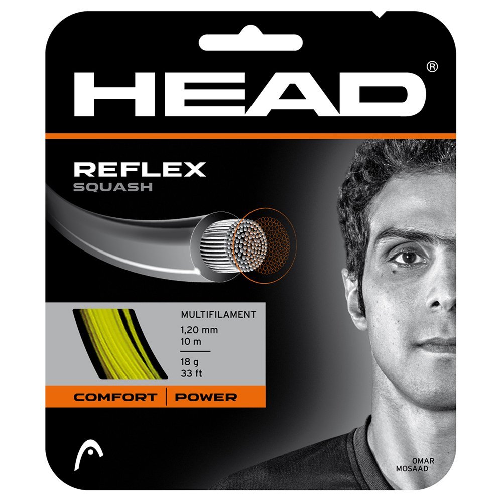 Head Reflex Squash String Naylon Çok Filament Premium Squash String Makara