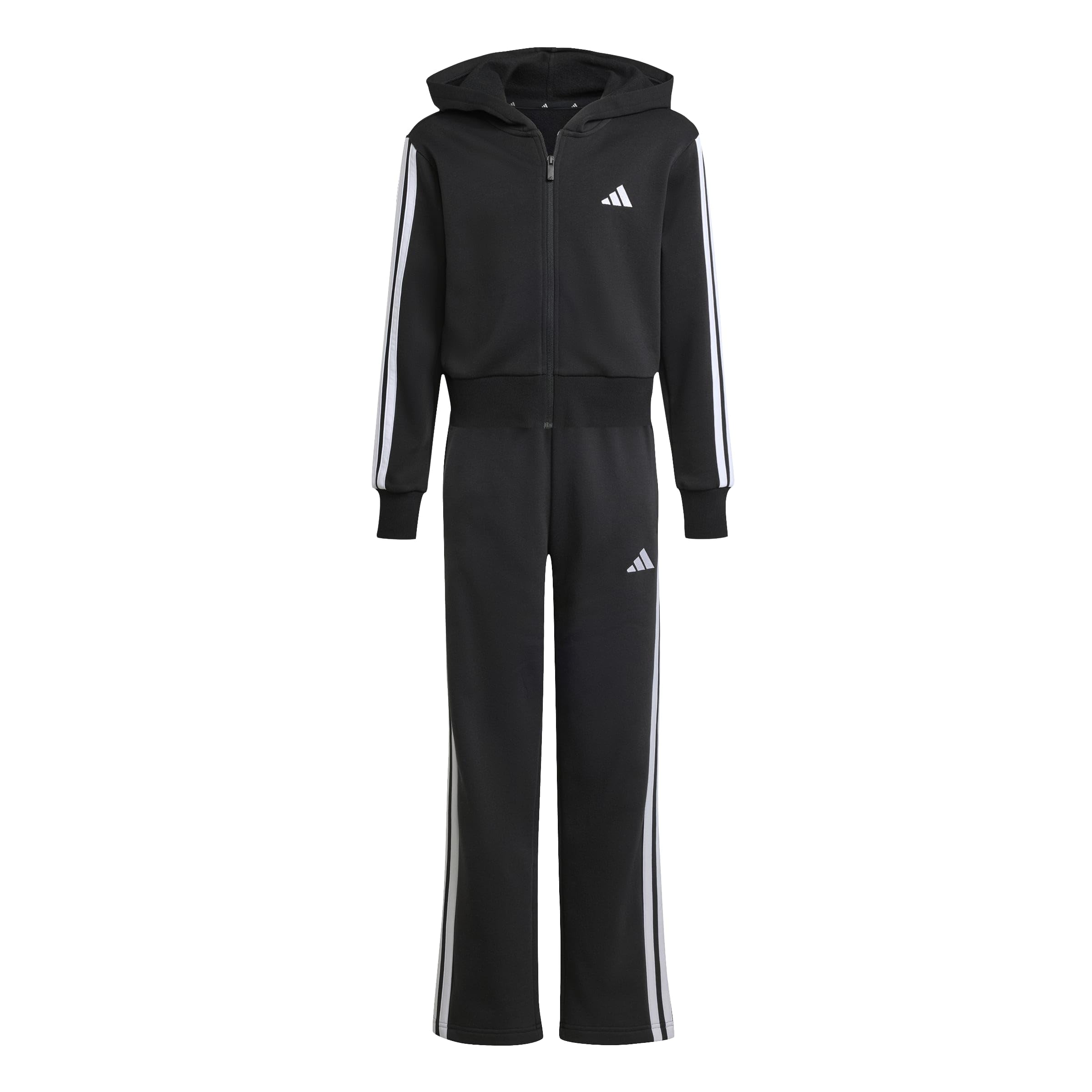 Adidas Women's Essentials Tracksuit Set Juniors Black Size 11-12 Years