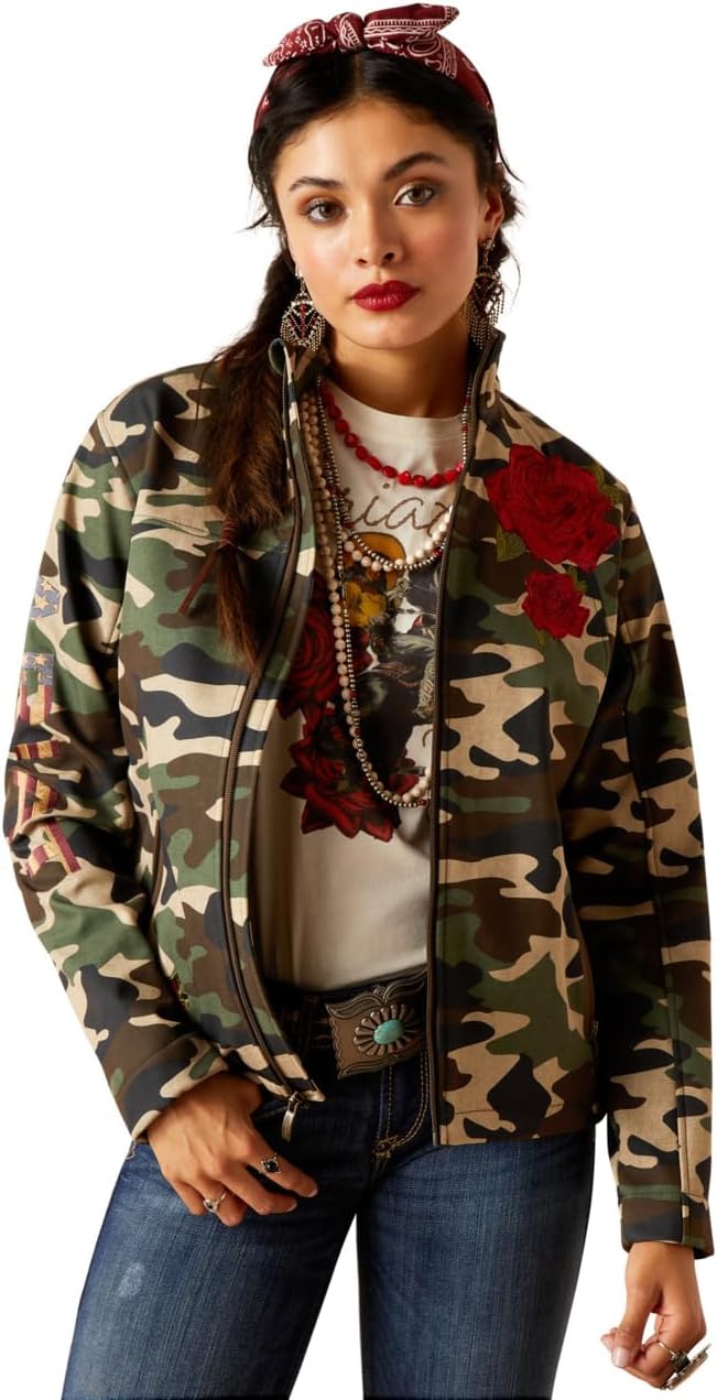 ARIAT Womens Team Softshell Rodeo Quincy Jacket