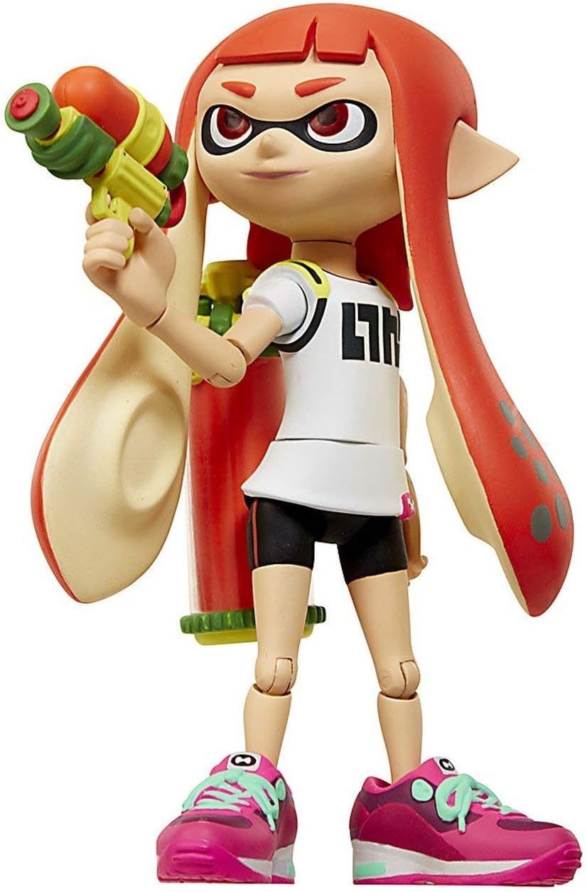 World of Nintendo Splatoon - Inkling Girl Action Figure