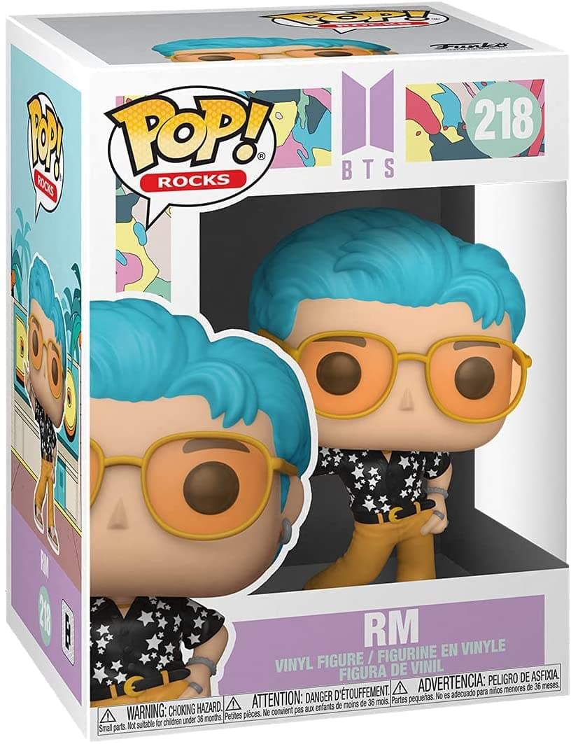 BTS ダイナマイト　ファンコポップ　フィギュア Funko Pop! Rocks Vinyl Figures: 7PK BTS - Dynamite - Walmart