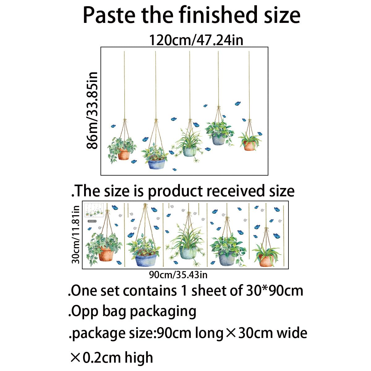 Sticker Children's Room 3D Effect Ultimate Wall Sticker Planet Plant Wall Sticker Grass Sticker - Image 4