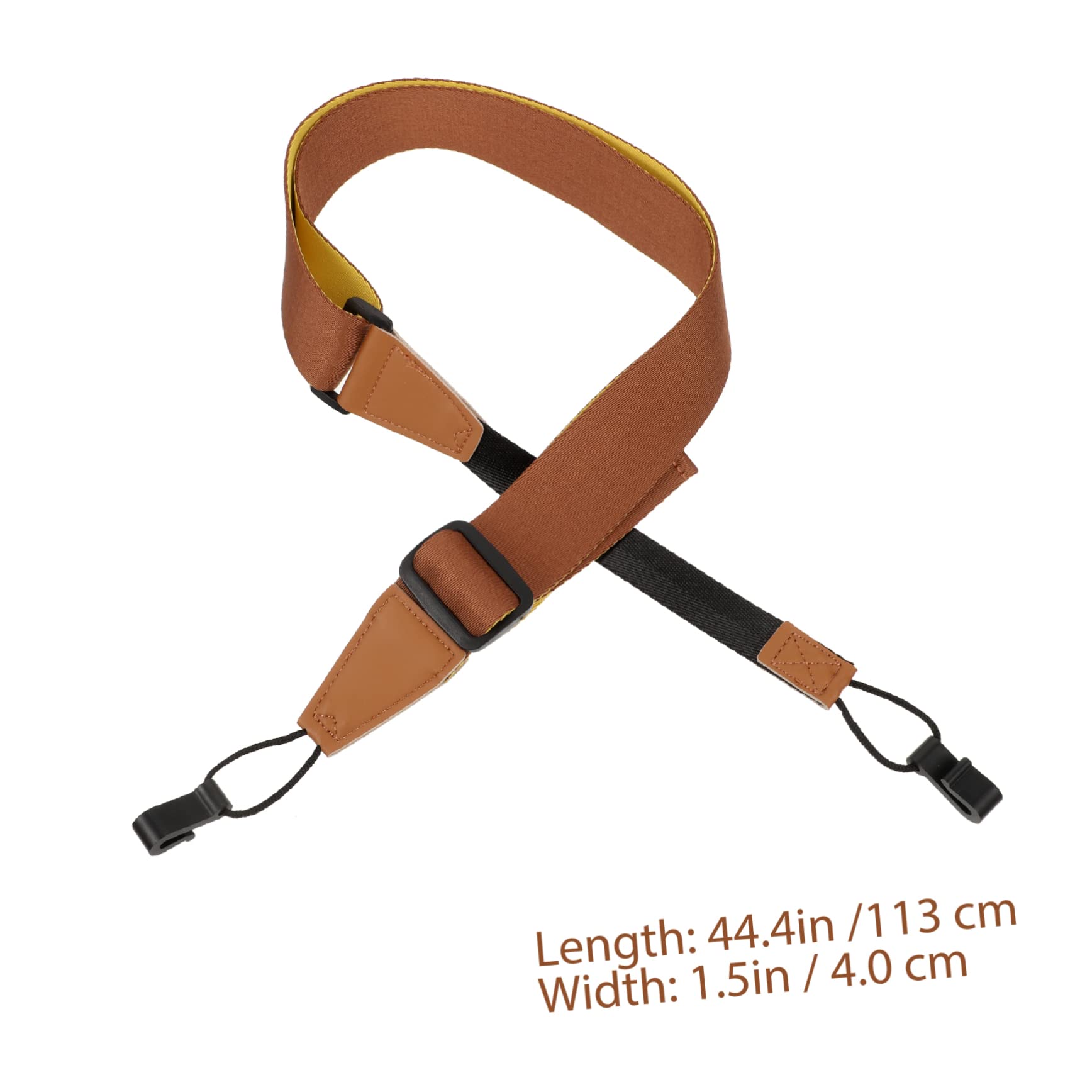 Abaodam 3 Piezas Correa De Ukelele Accesorio De Ukelele Correa De Instrumento Ukelele Correa De Guitarra Ukelele Sling Accesorio De Instrumento Elegante Cinturón De Ukelele Suministro De