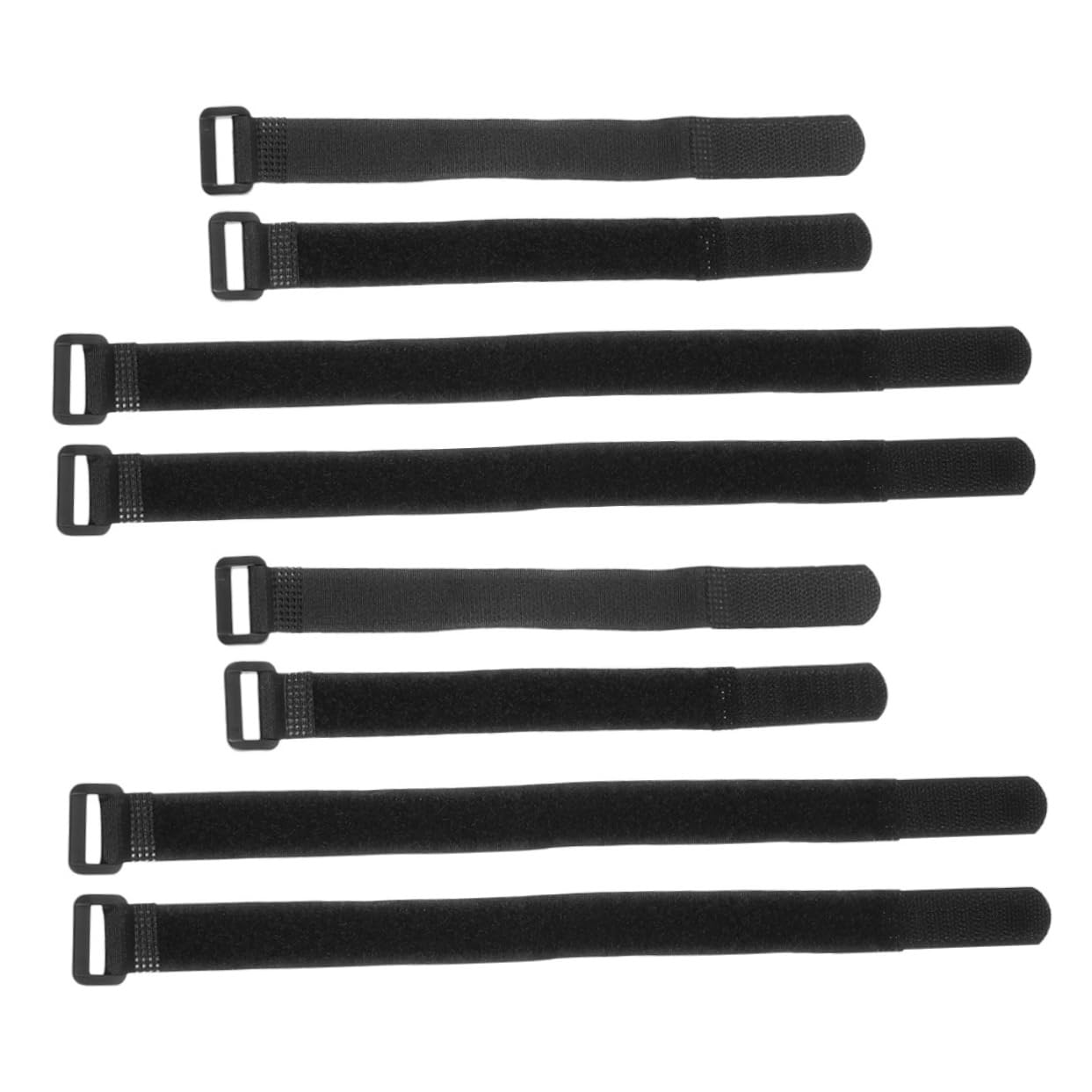 GALPADA 8Pcs Bike Strap Durable Hook Loop Fixing Straps for Mountain Bikes Lengths for Cargo Luggage and Bike Rack Stabilization