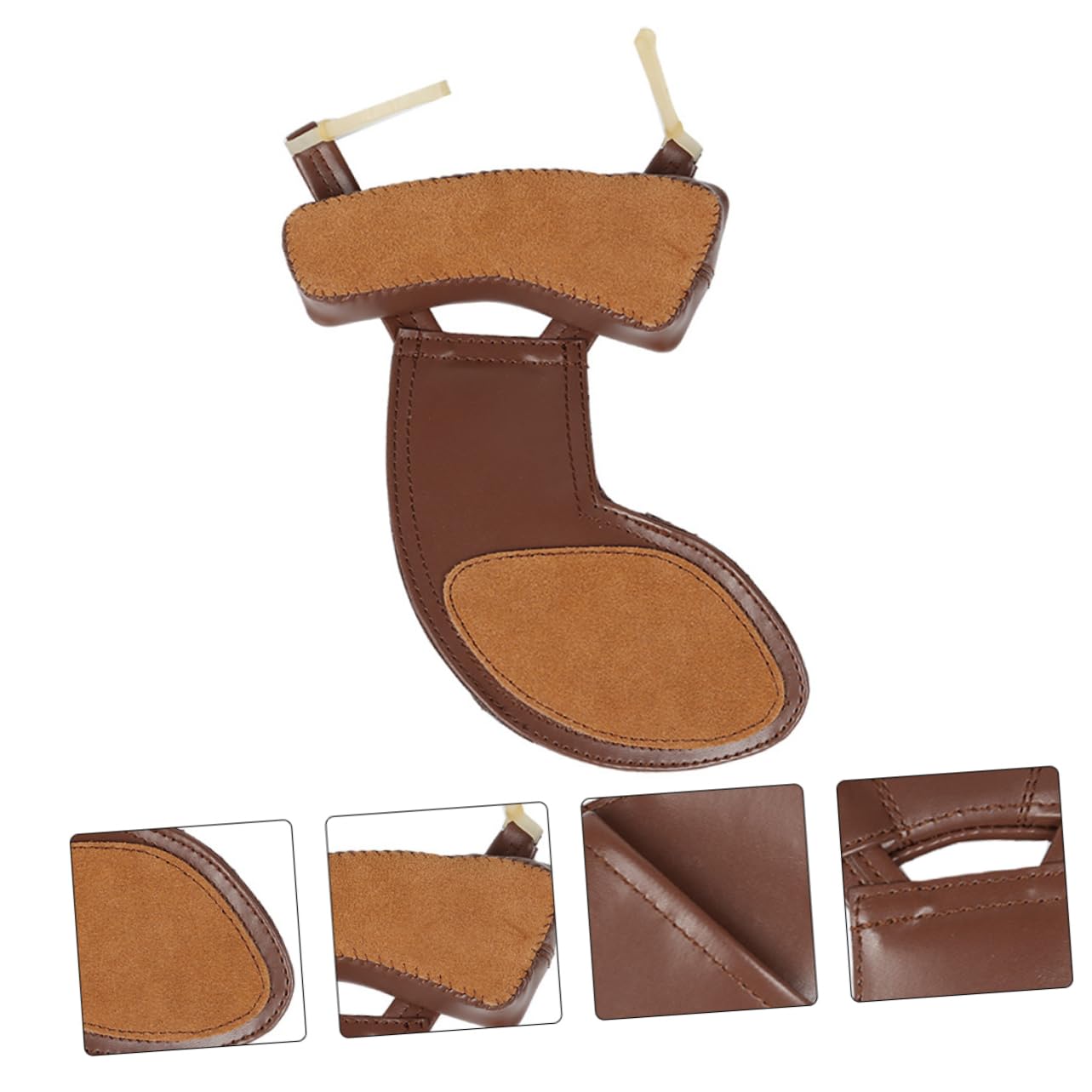 LIFKOME 1Set Violin Shoulder Rest Coffee Color Essential Violin Shoulder Accessory for Comfort and Stability During Practice