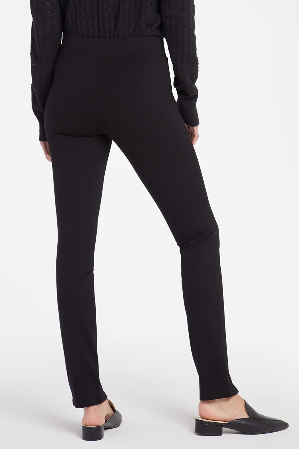 NYDJ Womens Basic Ponte Legging with Front SlitLeggings - Image 4