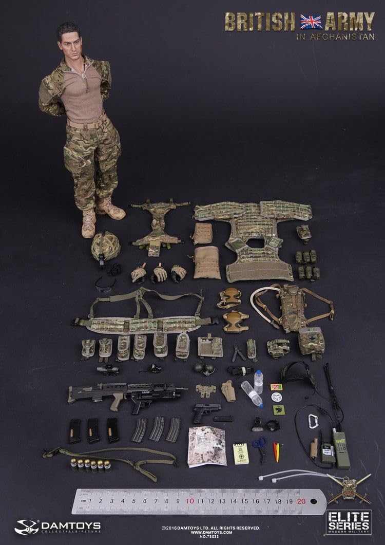 Amazon | 未開封 DamToys 78033 British Army Minimi Gunner In