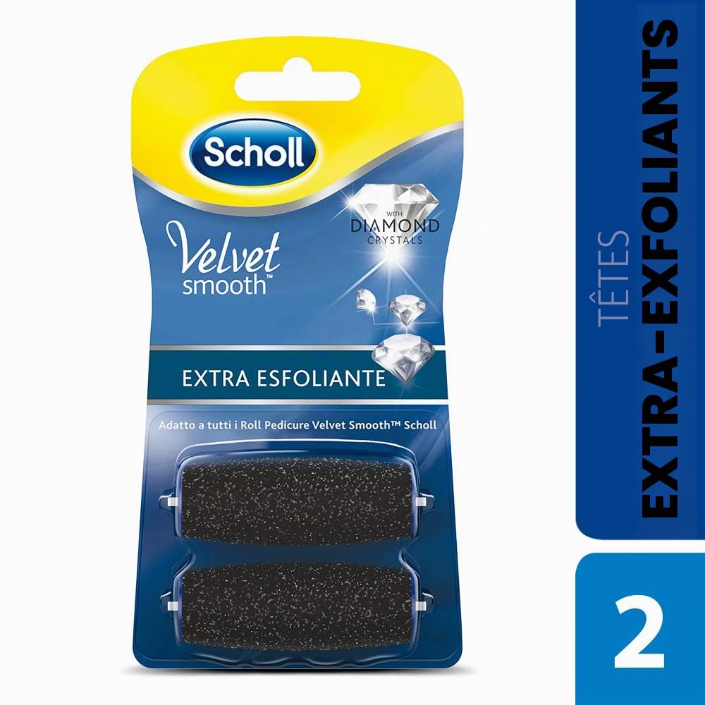 Scholl Velvet Soft Recharges de rouleaux exfoliants