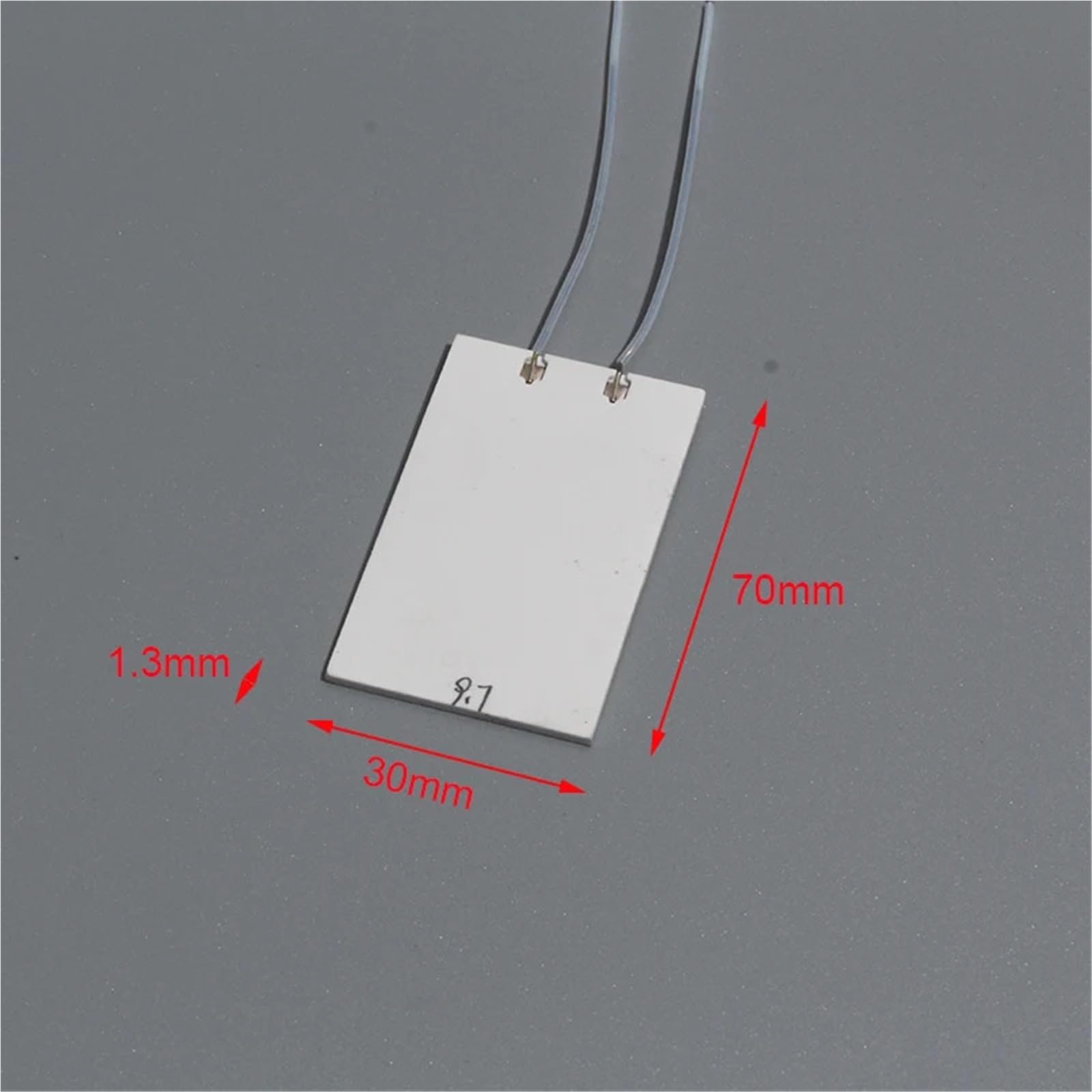 Piastra riscaldante in ceramica ad alta temperatura, 70 x 30 mm, di qualità industriale, 220 V, 300 W, 1 pezzo (12 V, 1 W, 20 C)