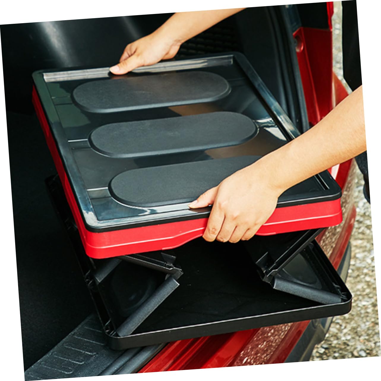 Scatola Organizzatore Pieghevole per Bagagliaio Auto 30l in Pp