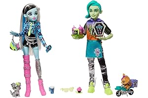 Monster High Coffee Break Frankie Stein & Deuce Gorgon Doll Set