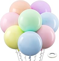 Vista 169 de Bezente Globos de látex verde lima para fiesta, paquete de 100 globos de color verde claro de 12 pulgadas, globos redondos de helio verde fruta