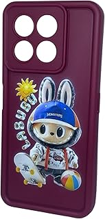 Generic Compatible with HONOR X6C Case Cover Youthful Drawing Silicone Raised Edges Material