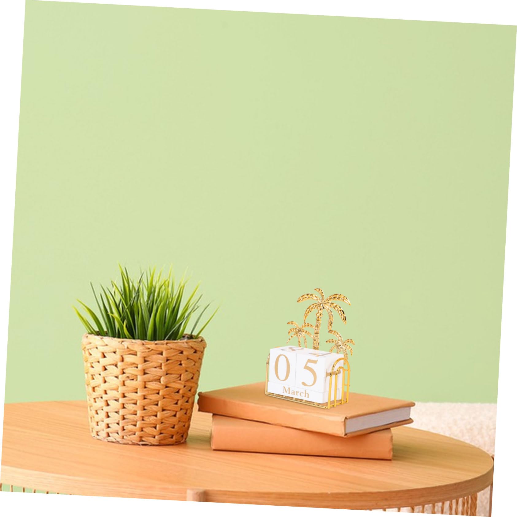 Kisangel 3sätze Tischkalender Mit Beweglichen Blockzahlen Dekorativer Kalender Für Zuhause Und Büro Eleganter Schreibtisch Organizer Perfektes Für Und Familie