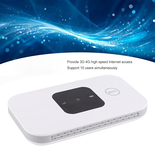 Miniatura 2 de Enrutador de punto de acceso WiFi móvil 4G, enrutador WiFi portátil 4G, WiFi portátil inalámbrico para trabajo de viaje, punto de acceso WiFi móvil