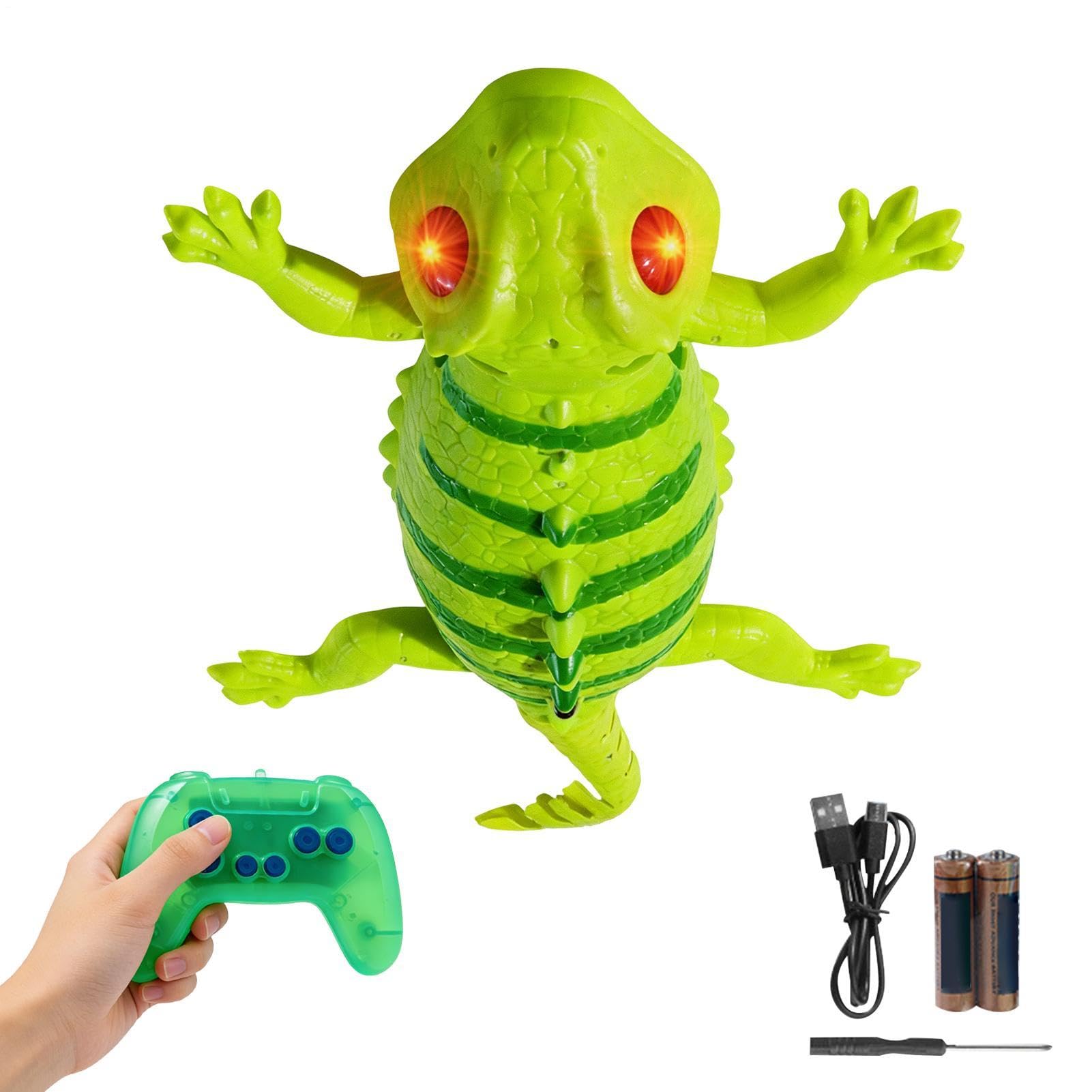 Genérico Gecko Reptile Rampant Eléctrico de 2 modos de Escala