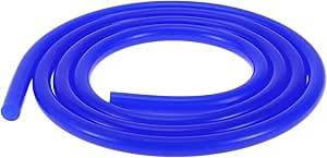 Hihaha Silicone Vacuum Tubing Hose Automotive Vacuum Line High Temperature 15FT 11/16" 18mm ID 2mm Thickness 1 Pcs Red