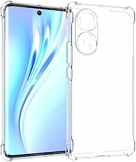 جراب من البولي يوريثين الحراري الناعم بزوايا حماية رباعية لموبايل هونر X7 (شفاف)، حافظة بسيطة، لهونر اكس 7