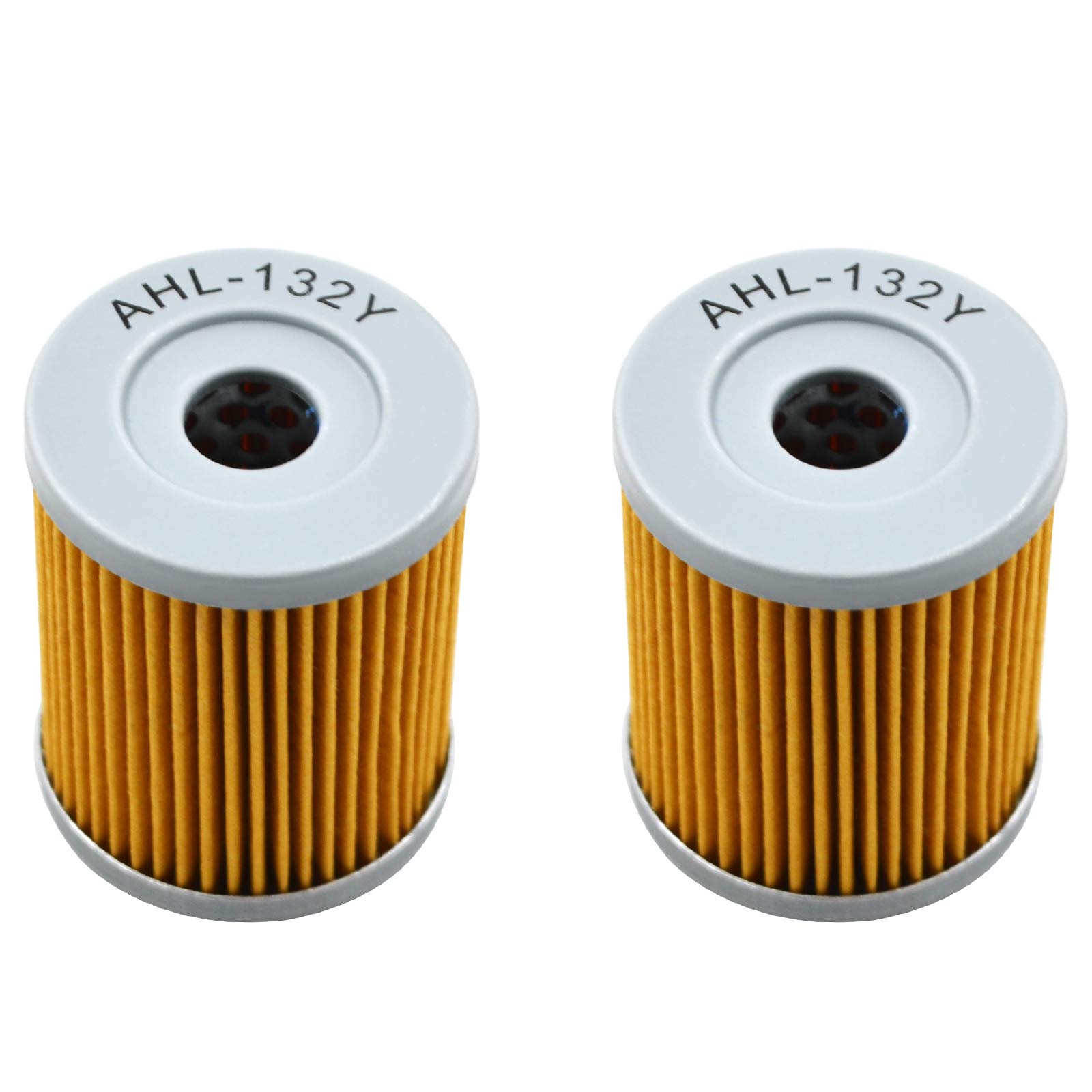 AHL- Motocyclette Filtre à Huile 2 pcs pour YAMAHA YP400 X-Max 400 2013-2019/ Yp400MAJESTY 400 2014-2018/ Yp400MAJESTY 400 2004-2018/ Cp250MORPHOUS 250 2006-2008