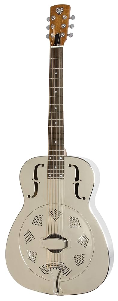 ギター Dobro HoundDog M-14 lBody (epiphone) Epiphone Dobro Hound Dog M-14 - Nickel | Sweetwater