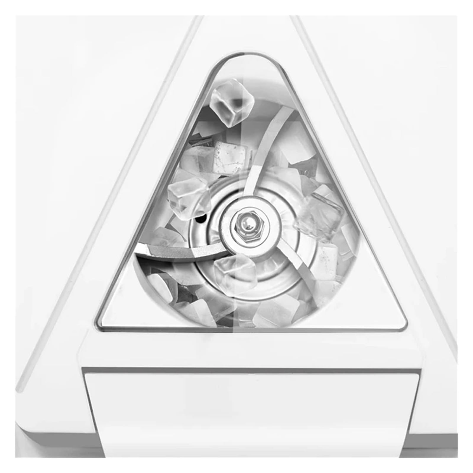 Máquina Automática De Batidos For Tienda Té La Leche, Trituradora Hielo Comercial Gran Capacidad 6L, Afeitado con Olla Caliente TrituracióN De Hielo Sin Esfuerzo