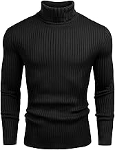 NORTHWIND Men's High Turtle Neck Cotton T-Shirt
