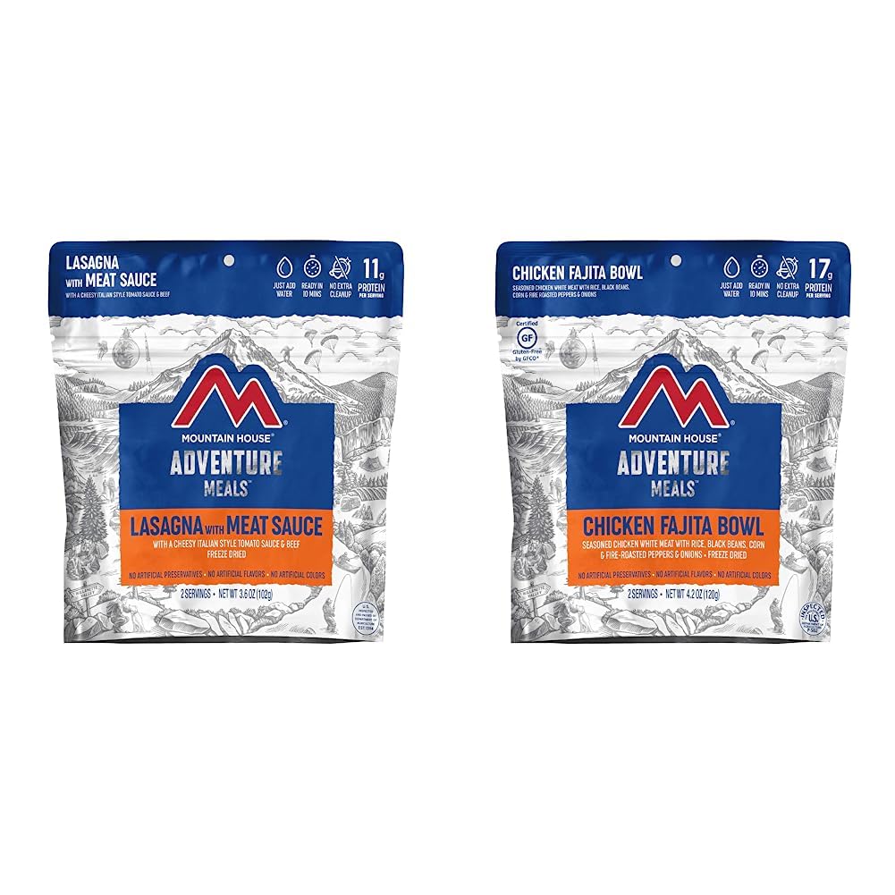 Mountain House Lasagna with Meat Sauce Freeze Dried Backpacking