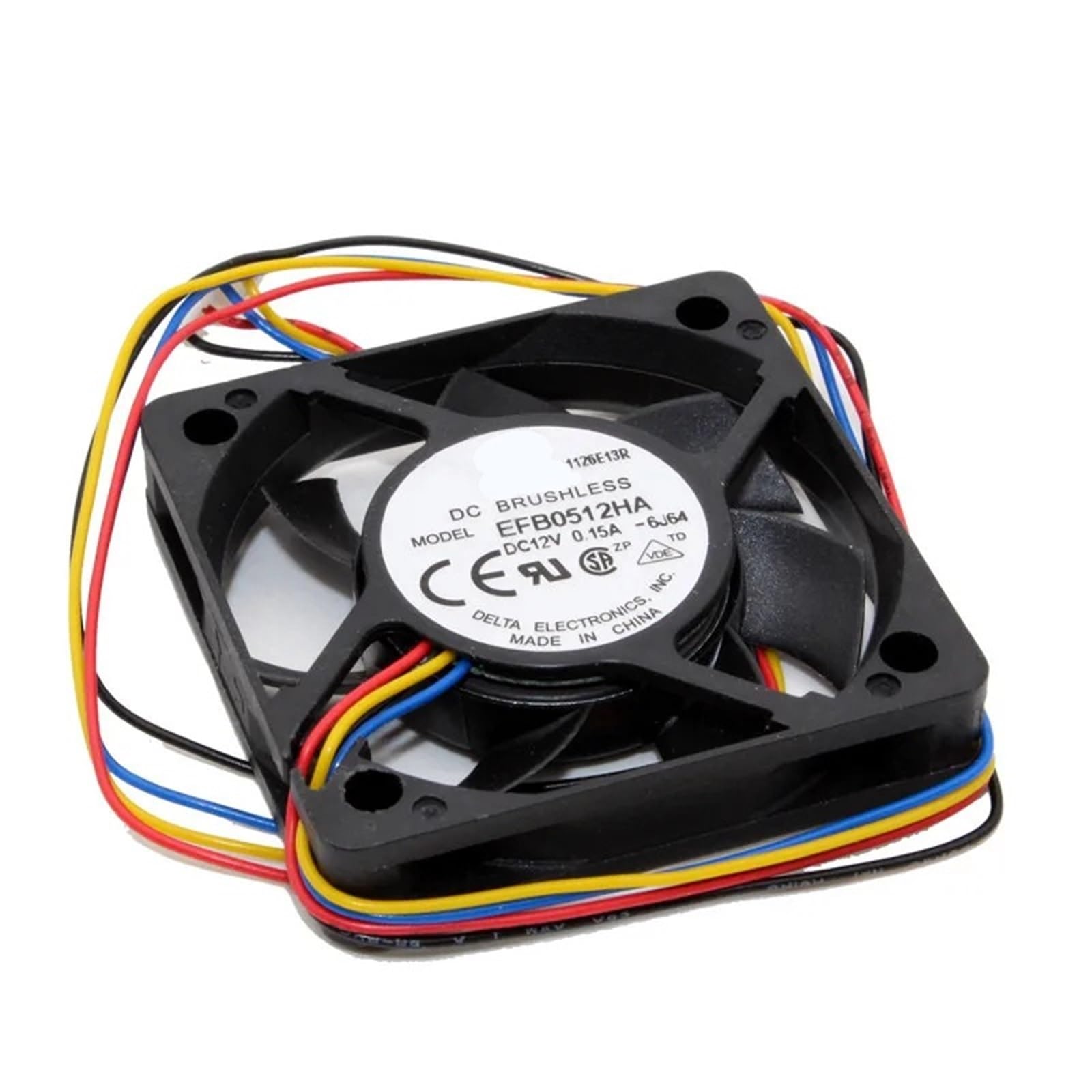 1 pz 5010 50MM 50x50x10MM Ventola EFB0512HA for due cuscinetti a sfera Ventola di raffreddamento DC12V 0,15A con 3 pin 4 pin PWM(STANDARD 4PIN PWM_NO RGB)