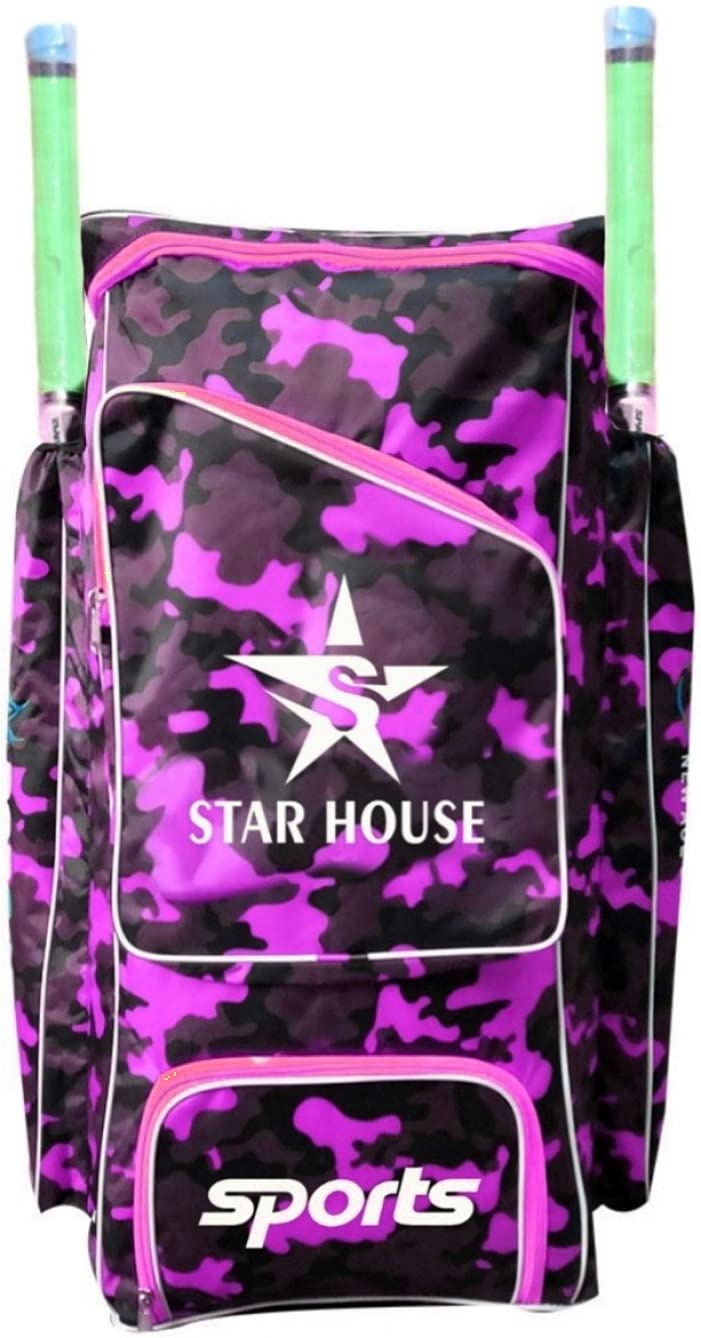 Star House Cricket Kit Bag Full Padded Foam Inside Bag008 (Pink)-picture-12