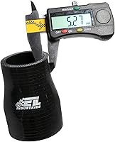 Vista 3 de ID 2.25" a 2.75", Longitud 3" Manguera Acopladora Recta Reductora de Silicona, Tubo Reductor de Admisión Universal Reforzado de 4 Capas Intercooler