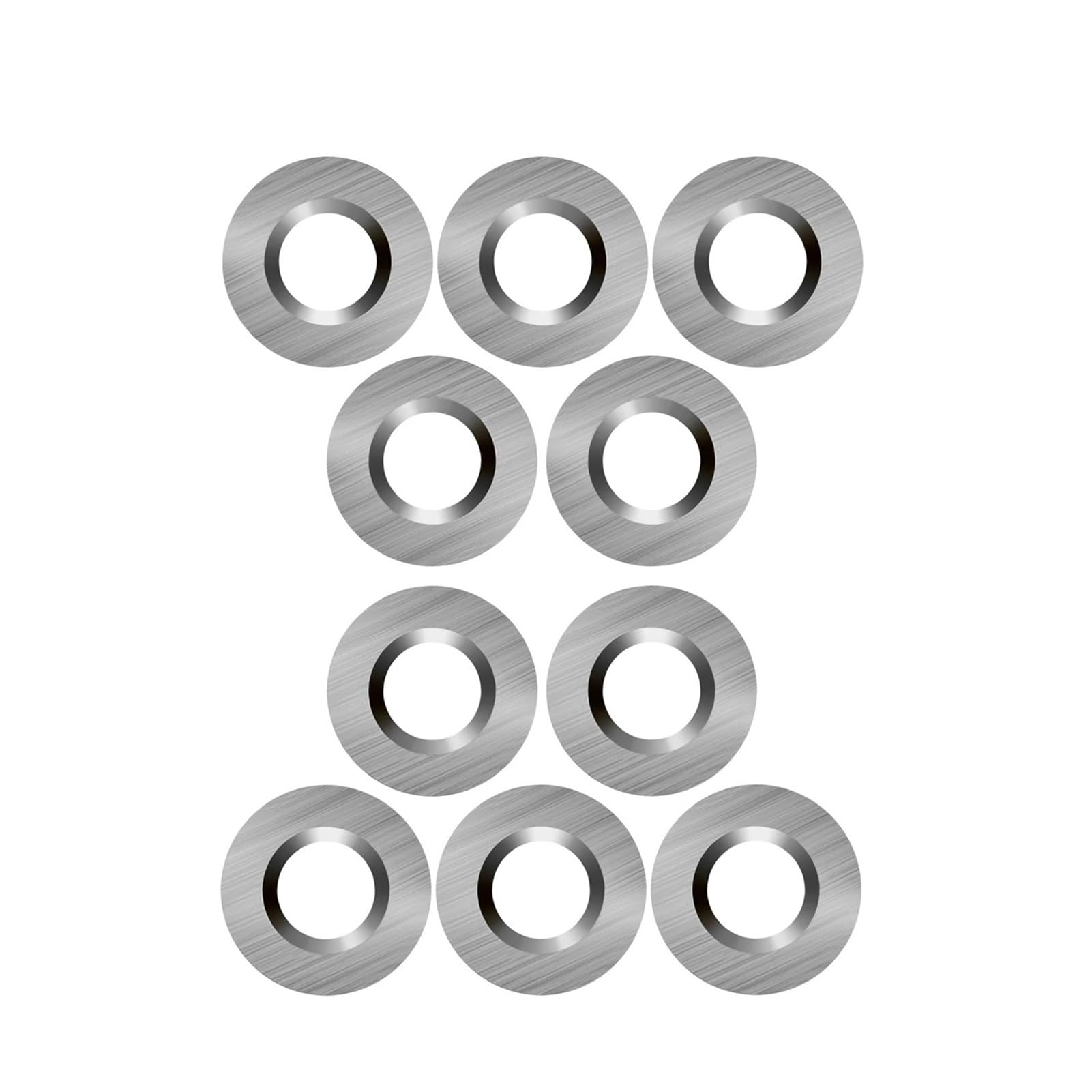 Wymienne wkładki z węglika spiekanego 11 mm okrągłe frezy z węglików spiekanych narzędzia tokarskie narzędzia tokarskie okrągłe frezy do tokarki, 10 sztuk