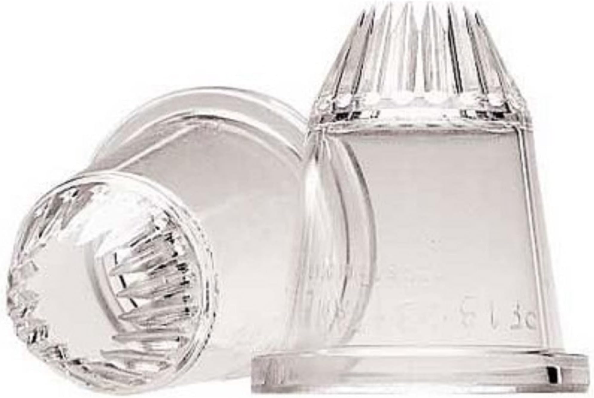 Bourgeat Polycarbonate Petit Four Pastry Tip, 3/4", 18 teeth, Pack of 2
