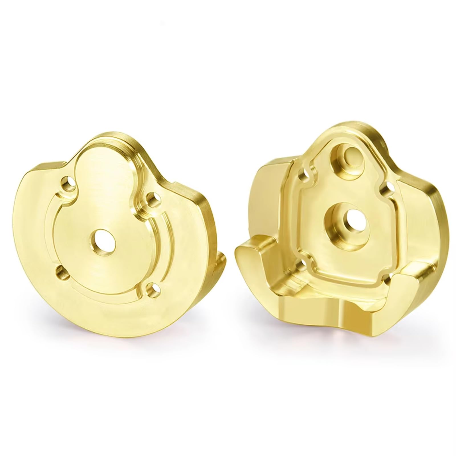 Pour Axial UTB18 Pour Capra 1/18 2 Couvercles De Portillons Extérieurs En Laiton Pour Modèles Réduits Pour Buggy RC Accessoires De Mise À Niveau Composants Crawlers Rc
