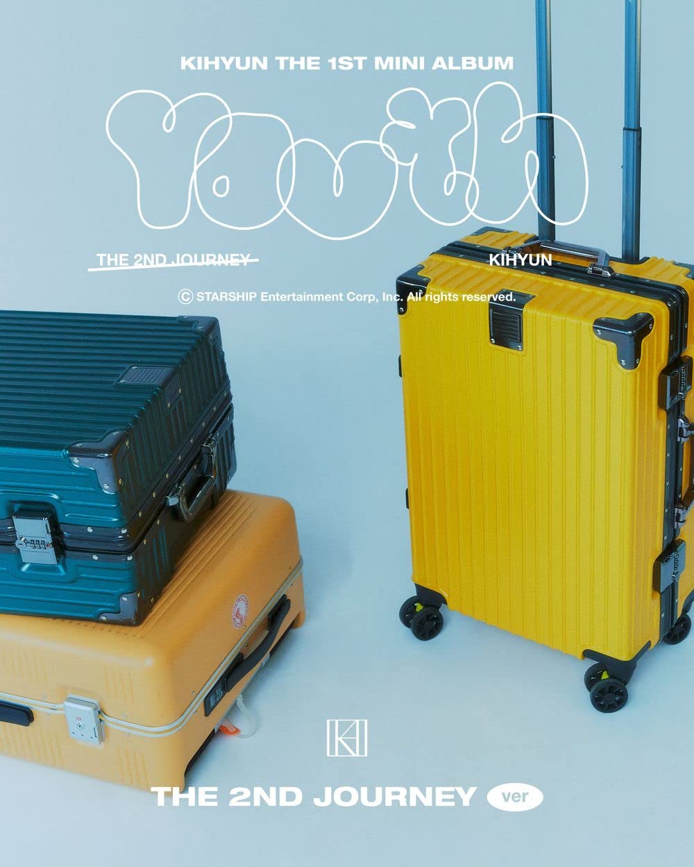 DREAMUS KIHYUN YOUTH 1er Mini álbum CD + libro de fotos + tarjeta fotográfica + billete de viaje + calcomanía+POB + seguimiento (juego de 3 versiones)