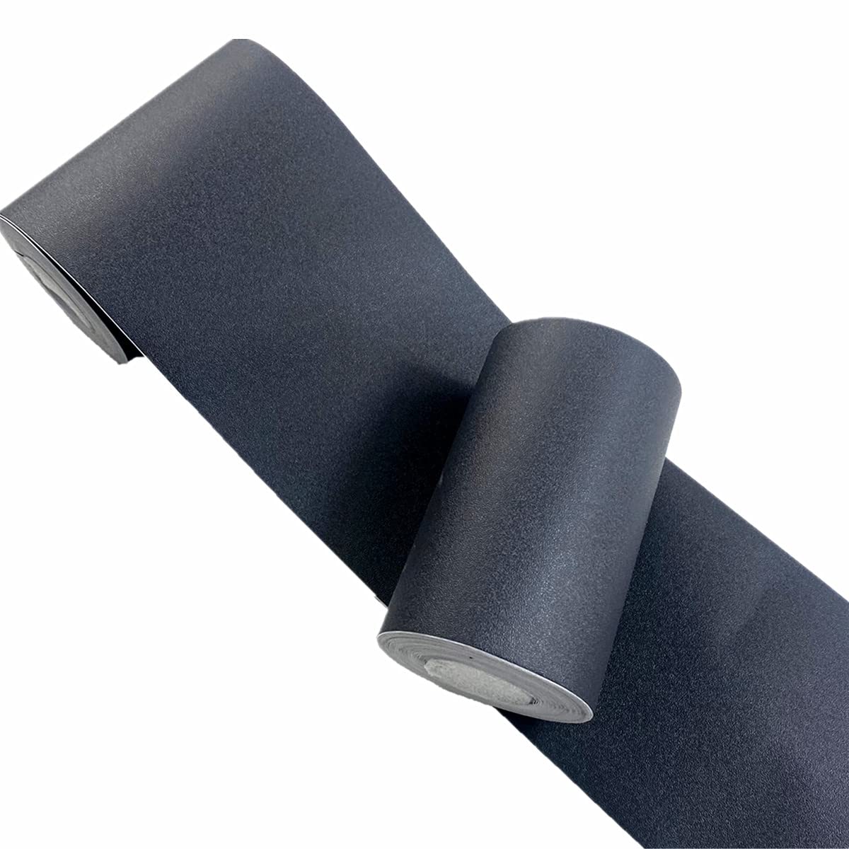 Mesoar Grey 10 Meters Self Adhesive Dark Wallpaper Border Matte Texture Border Peel Stick Decorative Ceiling Sticker Molding Border