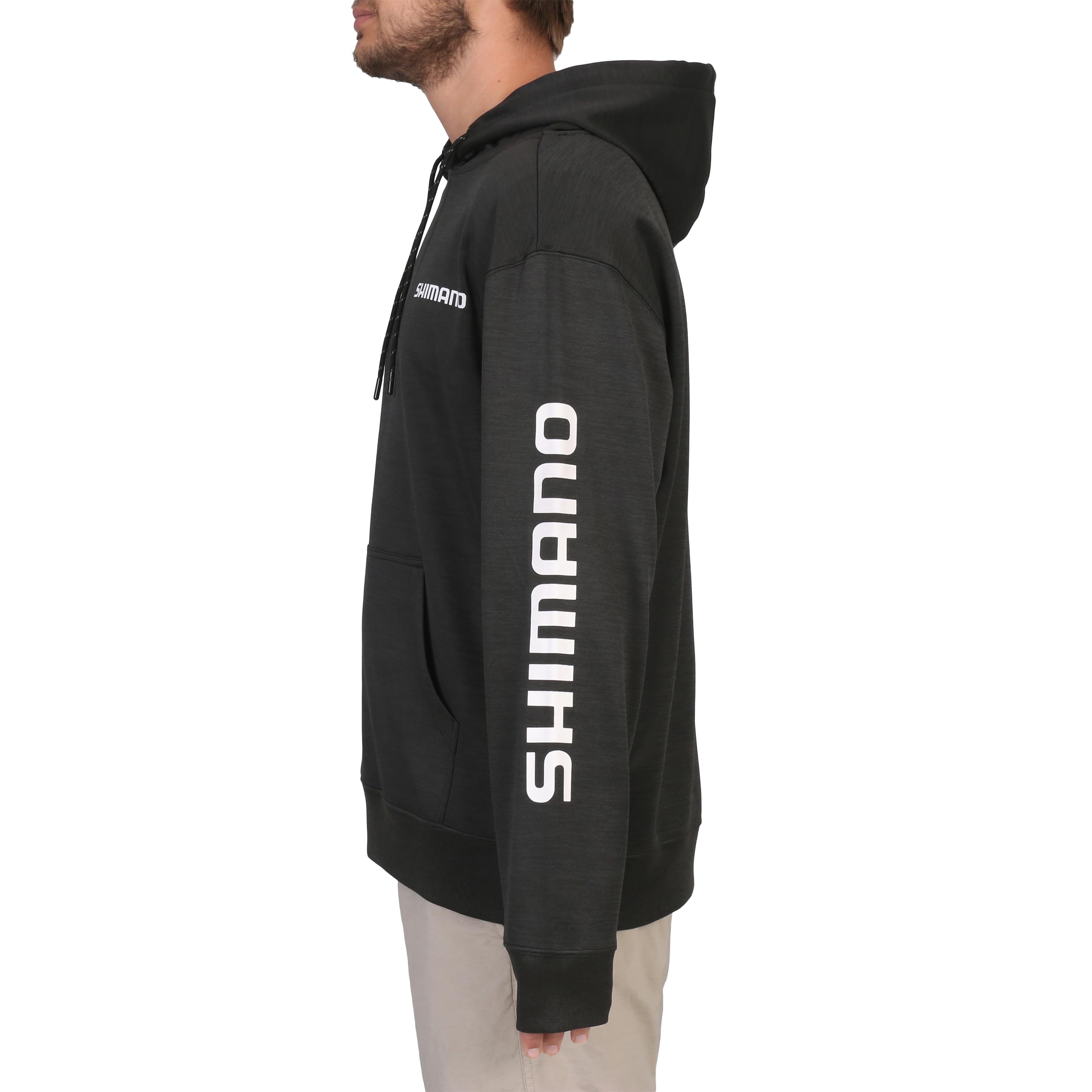 SHIMANO Performance Sweatshirt Color - Black Heather Size - SM