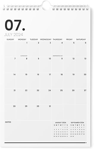 Calendario 2023  Calendario de pared vertical de 11 x 17 pulgadas 2023 funciona hasta junio de 2024  Fácil planificación con el calendario 2023