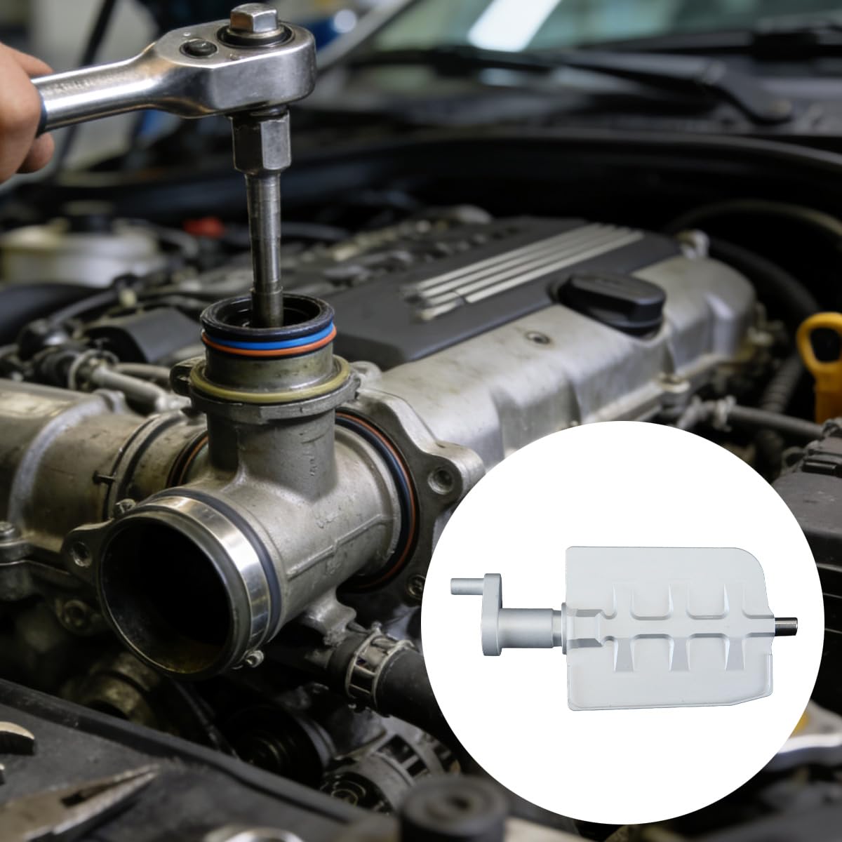 Riparazione della valvola wastegate per collettore di aspirazione per autoCompatibile con BMW Serie 3 5 7 X3 X5 Z3 Z4 DISA M54 3.0 Ltr1161754480