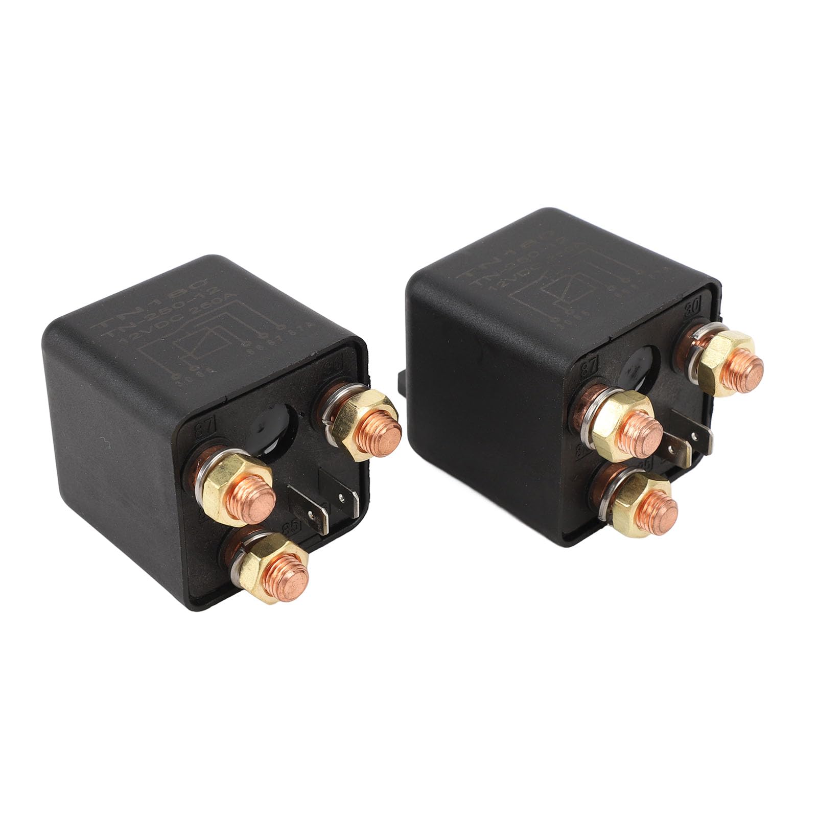 Relé automotriz 5 pines 250 A para sistemas 12V 24V