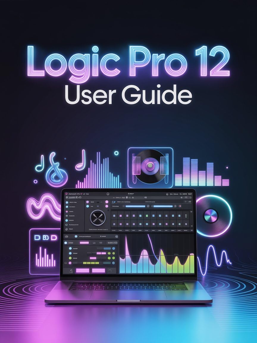 Livre Logic Pro 12 avec méthodes de production de musique pour créer des chansons