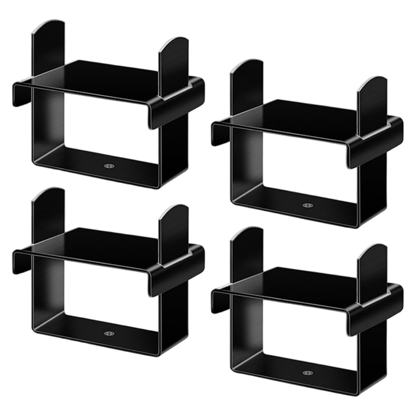 4Pcs Leaf Spring Clamps Kit Stainless Steel Spring Clamps Up to 2.5 Inch Wide Lock for Vehicles Stabilizing Control