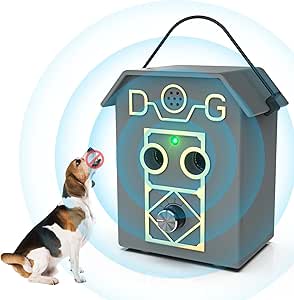 Antiabbaio Per Cani A Ultrasuoni - Portatile Con Luce LED, Per Interni Ed Esterni - Foto 7