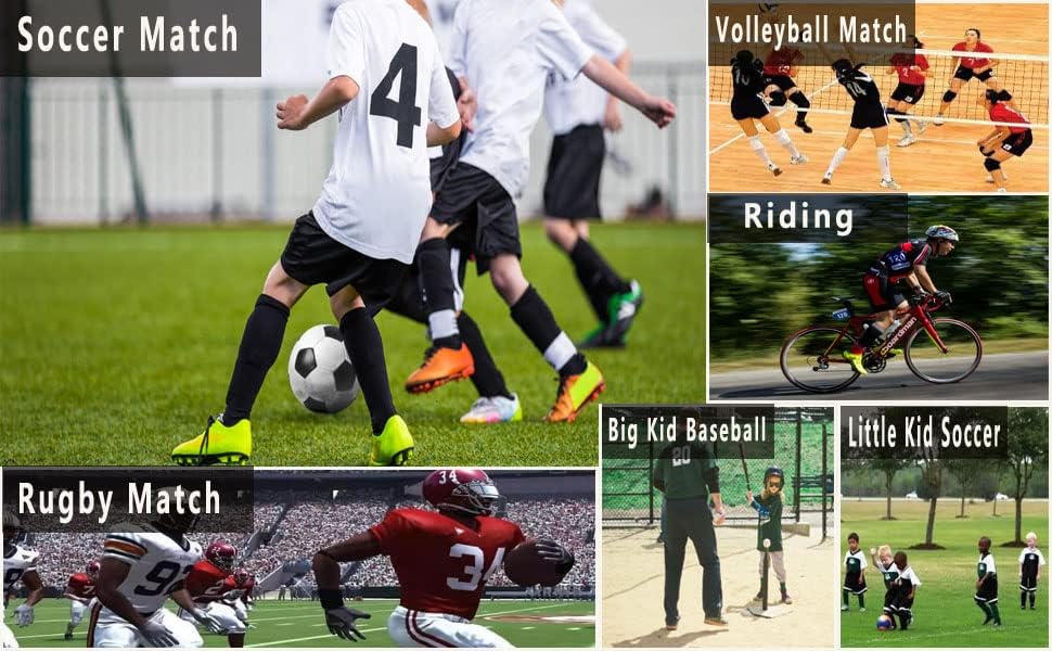 Soccer Socks 3/12 Pairs Team-Sport Knee High Breathable Football Socks for Men Youth Kids Boys - Image 4