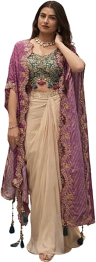 Royalstyle Lehenga Choli For Women's And Girls For Style Premium Crep Silk Fabric With Embroidery cording Work Blouse wedd