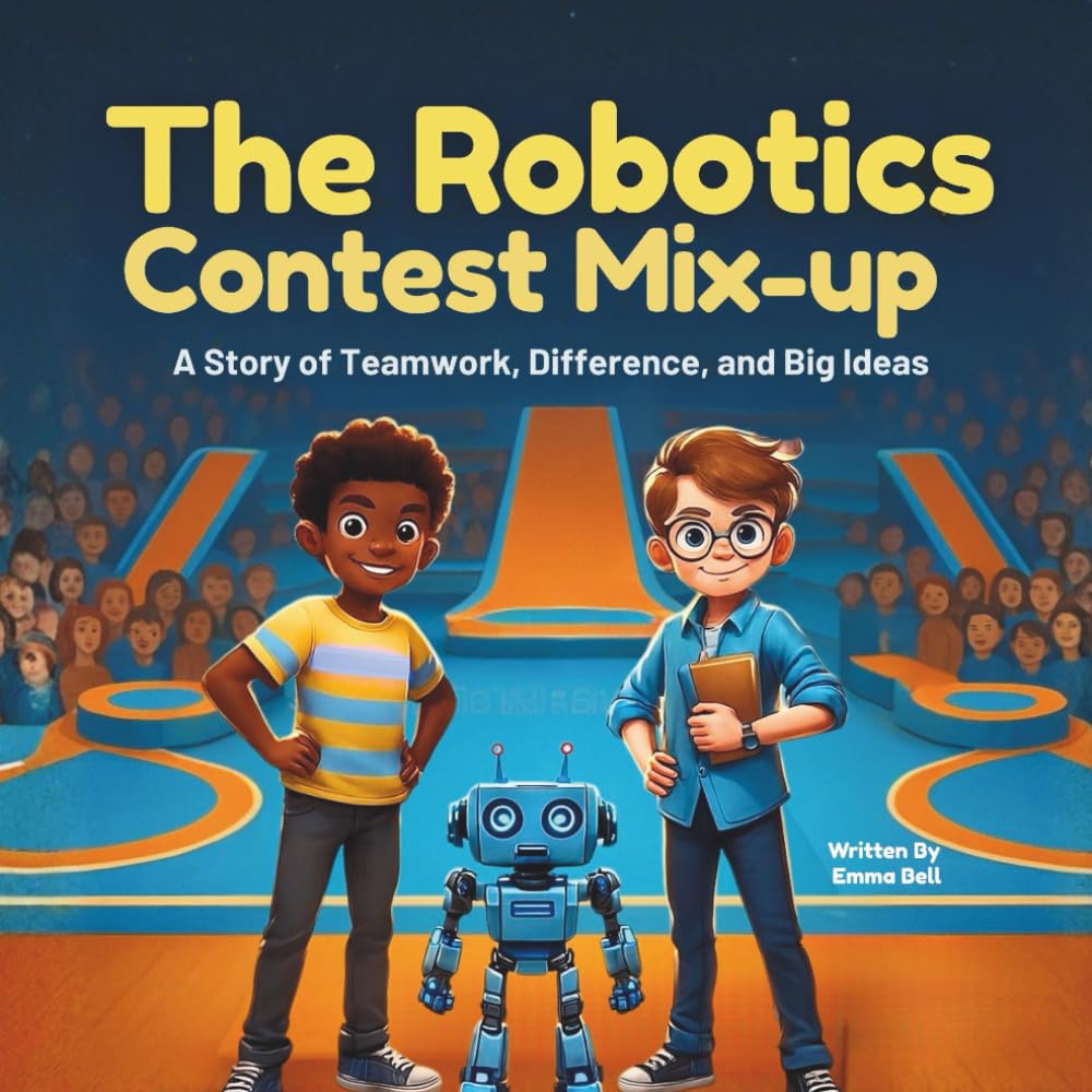 The Robotics Contest Mix Up: A STEM Chapter Book About Teamwork, Problem Solving, and Building Robots for Kids Ages 7 to 10