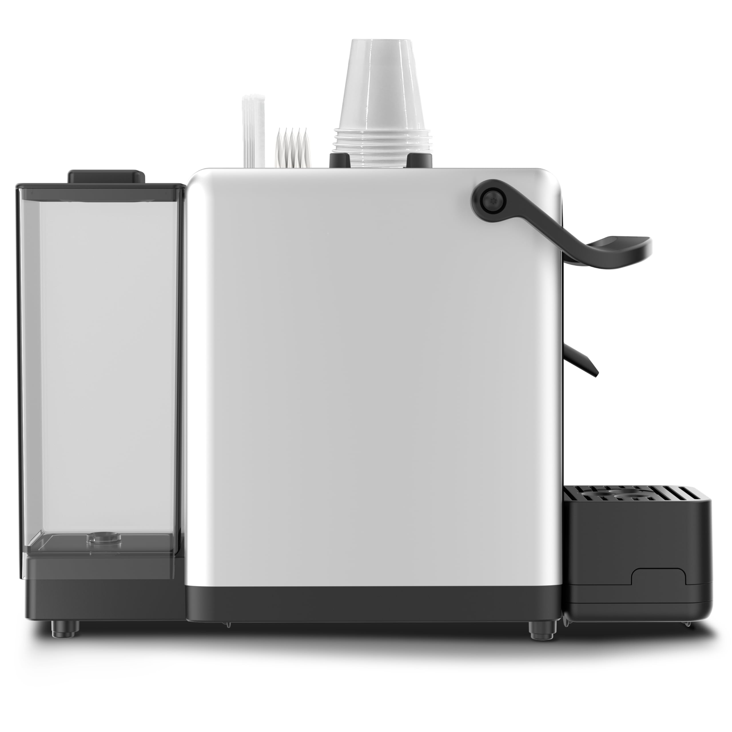 Didiesse Ekspres do kawy na wafle, ekspres do kawy DarkSide - intensywna i aromatyczna kawa bez rezygnacji z praktyczności i wzornictwa, zbiornik 1,3 l, niskie zużycie (650 W), kompaktowy i lekki