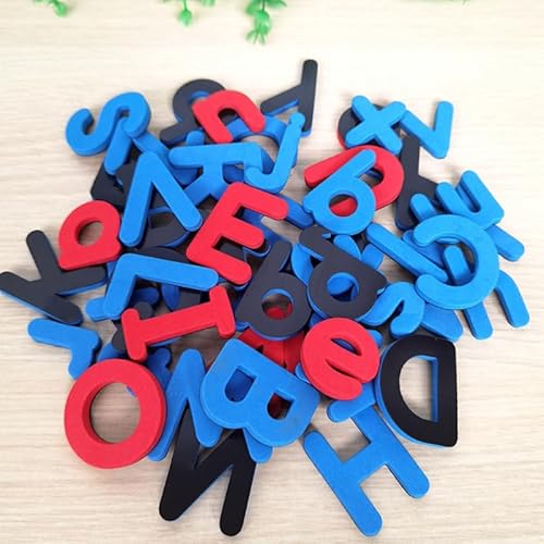 Beaupretty Kühlschrankmagnete Alphabet Magnete 52 Stück Großbuchstaben Magnetische Buchstaben Für Kinder Vorschule Lernen Notizen Fotos Halten Haushaltsdeko