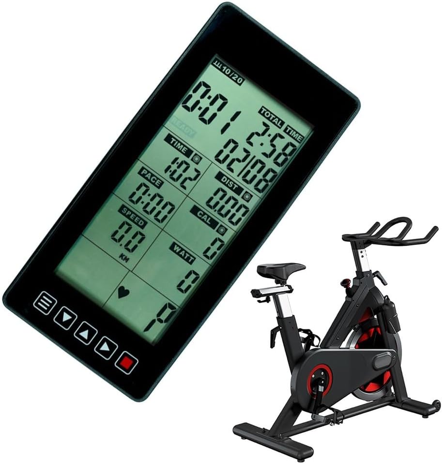 Compteur De Vitesse Pour Vélo D'appartement - Moniteur Cardio Avec Affichage LCD